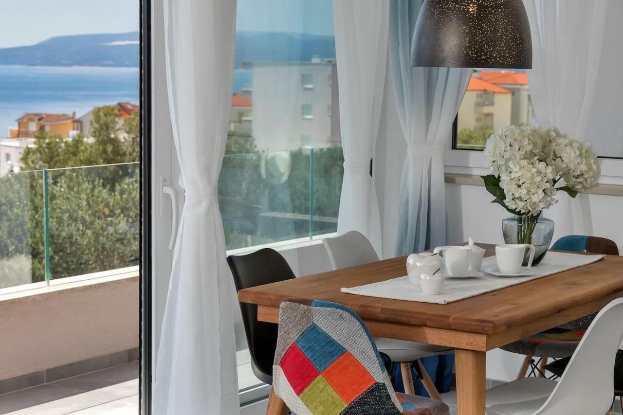 Charming Apartment Tissa With Sea View Makarska Extérieur photo